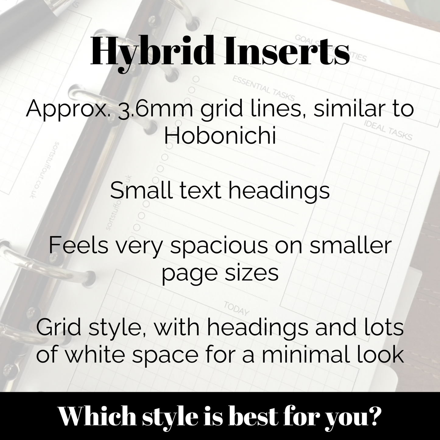 a binder with a notepad and pen on top of it