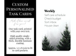 Load image into Gallery viewer, Custom Task Card - Pine Trees and Fog
