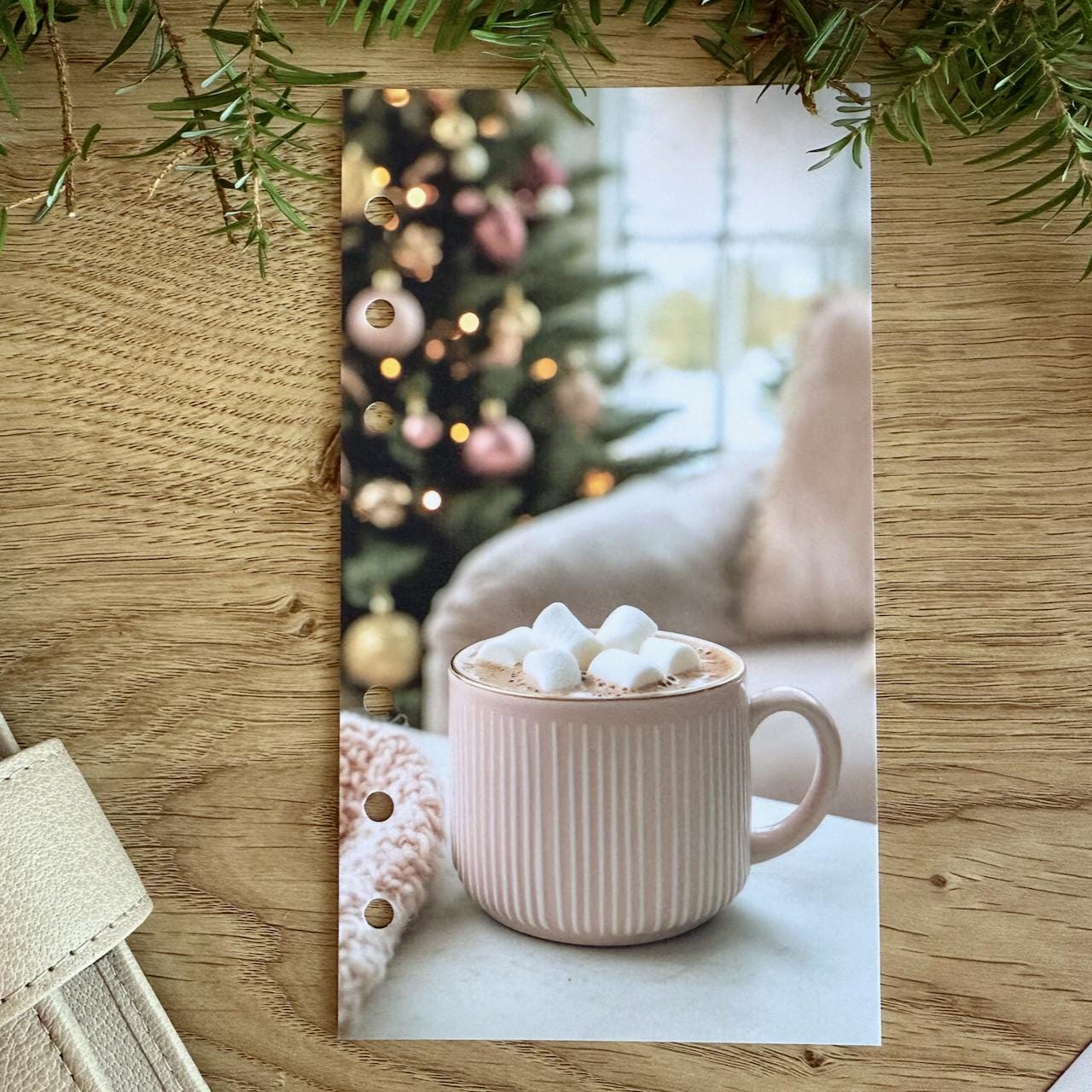 Pink Marshmallows - Christmas Dashboard - Choose Your Size