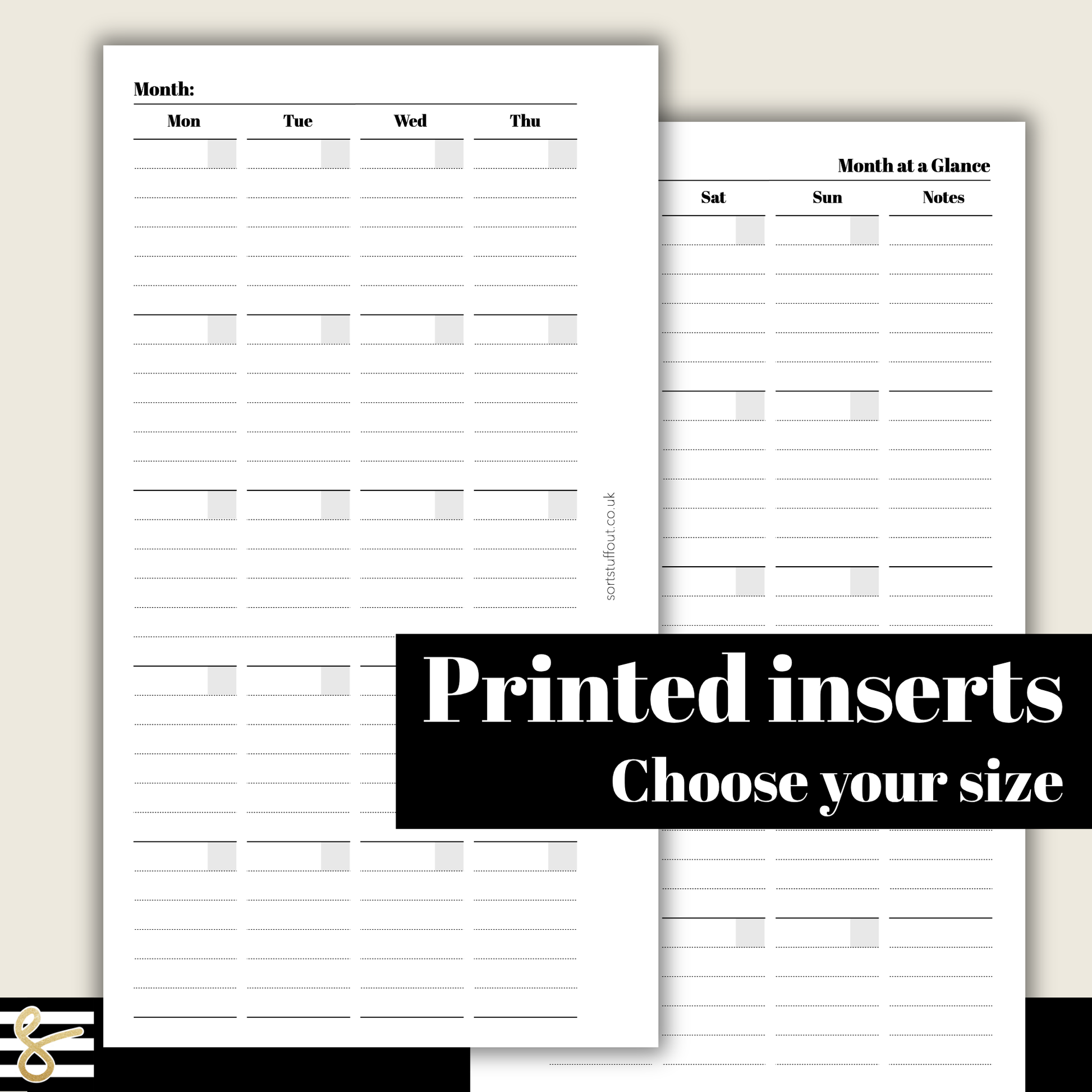 a printable worksheet with the words, printable inserts, and