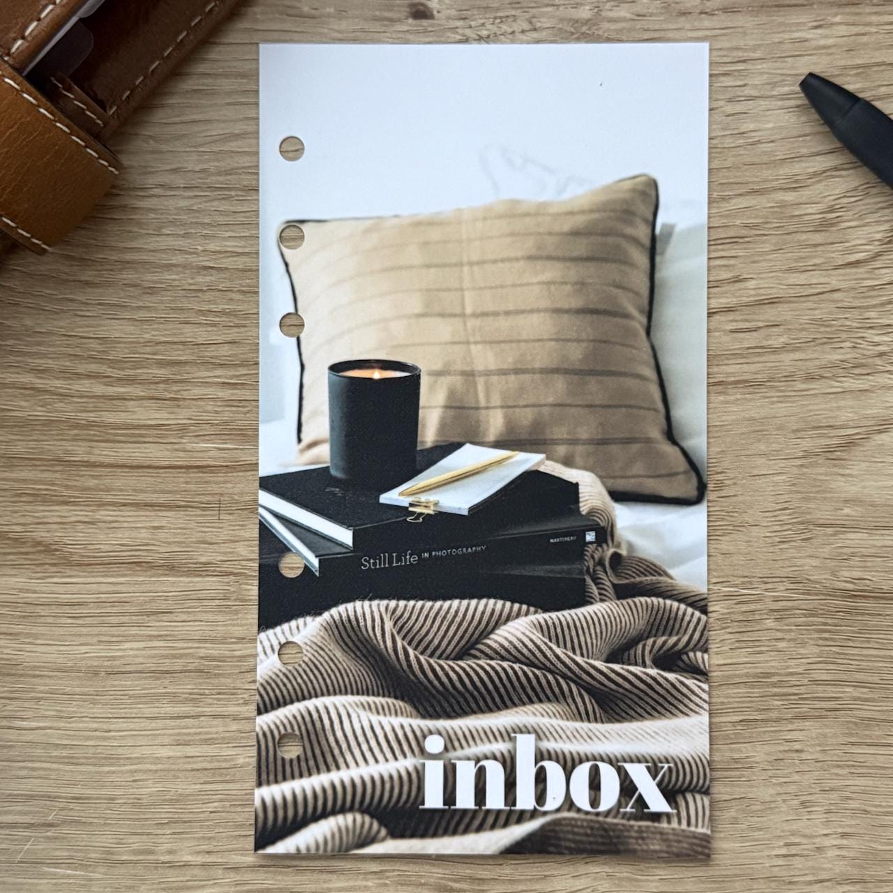 Still Life Inbox - Winter Dashboard - Choose Your Size