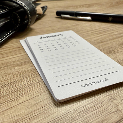 PRINTABLE 2026 Calendar Date Cards