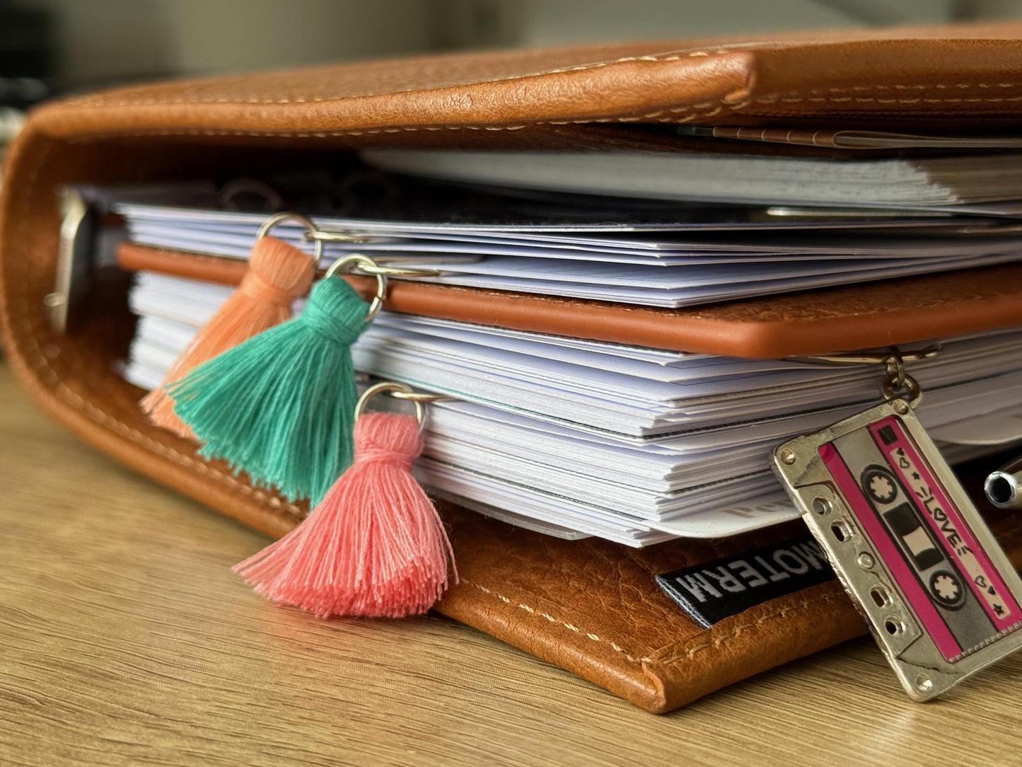 Bright Colour Tassel Clips Choose Your Colour - Functional and Decorative - Use with any Planner, Notebook or Book - Planner Accessories
