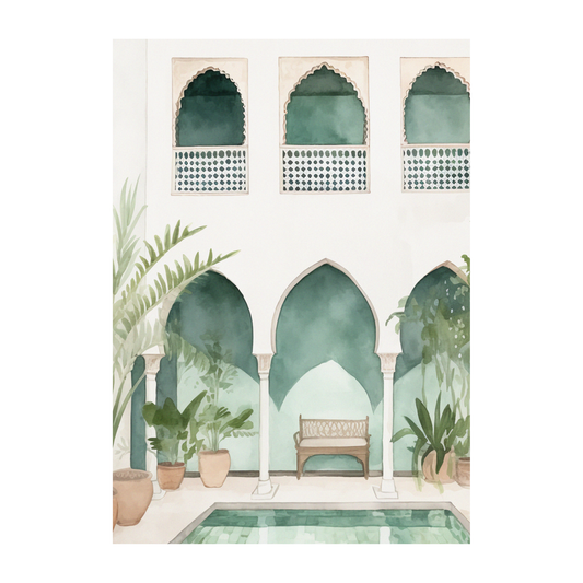 Garden Oasis Printable Dashboard - Instant PDF Download - Disc, Rings or Hobonichi - All Planner Sizes