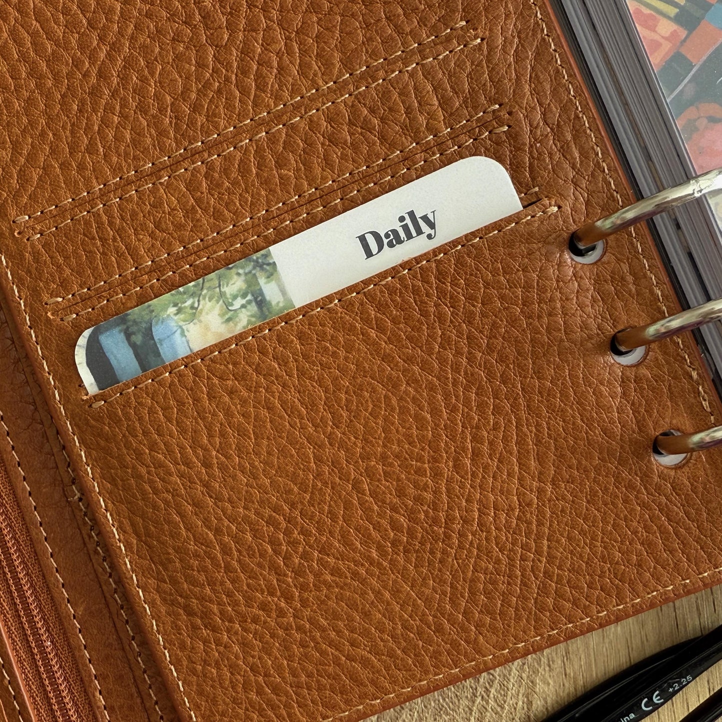 Custom Task Card - Al Fresco - Personalised Task Card for Your Planner - Add Tasks, Routines, Reminders - Functional, Minimal Deco