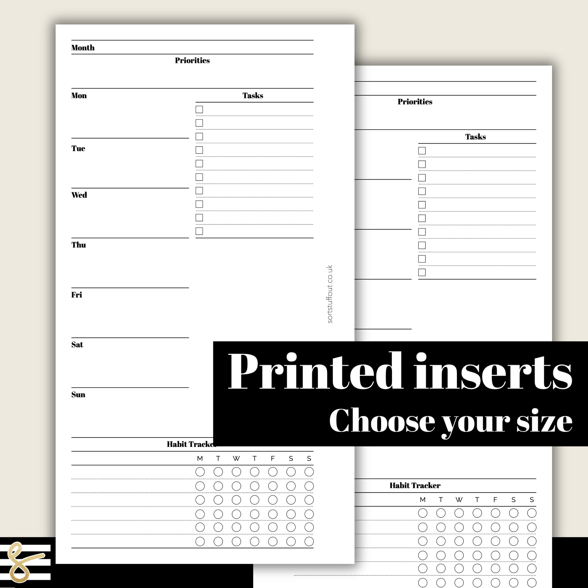 a printable worksheet with the words, printable inserts, and