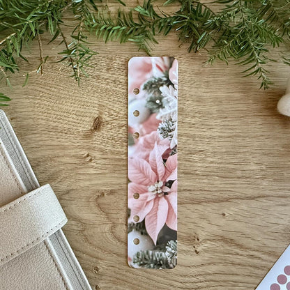 Photo Page Marker - Pink Christmas Decorations - Planner Bookmark