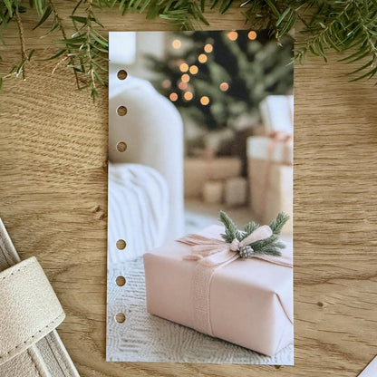 Pink Present - Christmas Dashboard - Choose Your Size