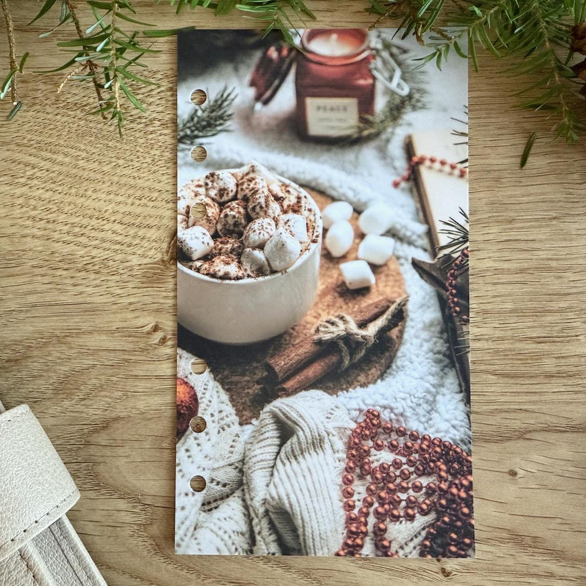 Cosy Hot Chocolate - Christmas Dashboard - Choose Your Size