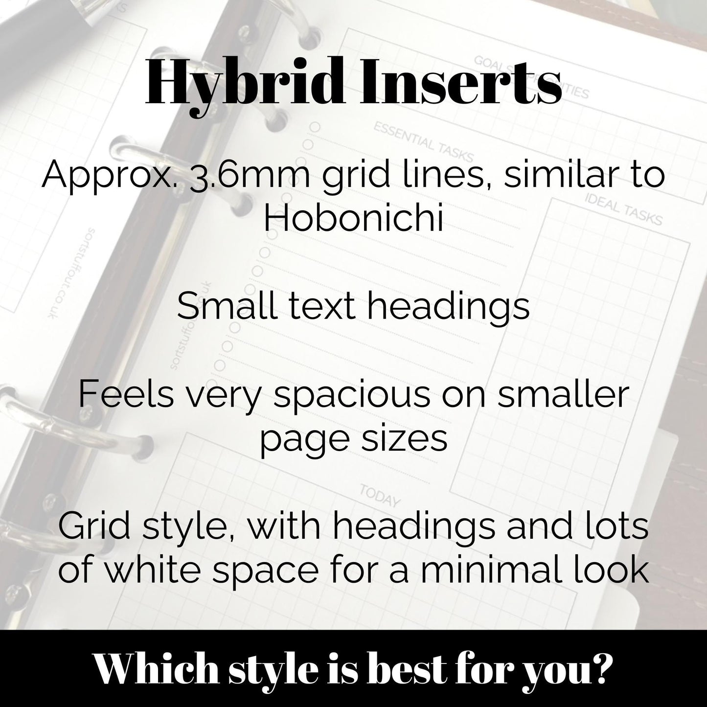 a binder with a notepad and pen on top of it