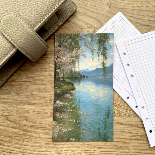 Painted Lake Dashboard - Choose Your Size - Ring or Disc Planners