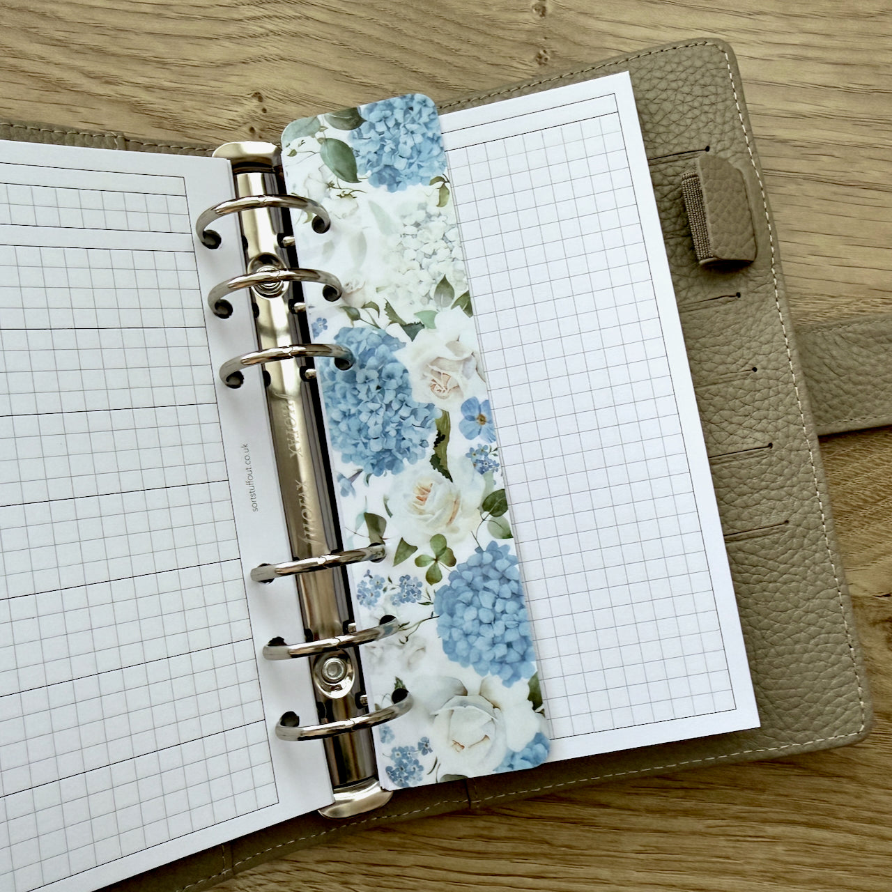 Blue Floral Spring Bundle - Saving 25% - Choose Your Size - Disc or Ring Planners