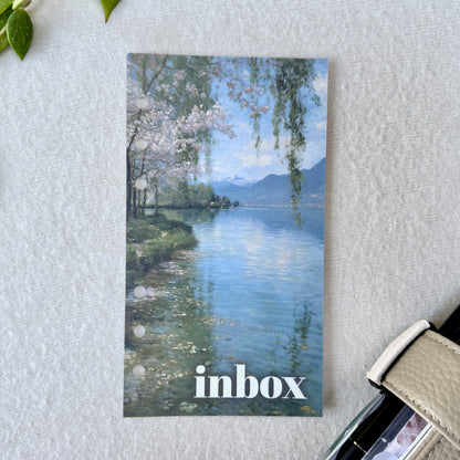 Painted Lake Inbox Dashboard - Choose Your Size - Ring or Disc Planners