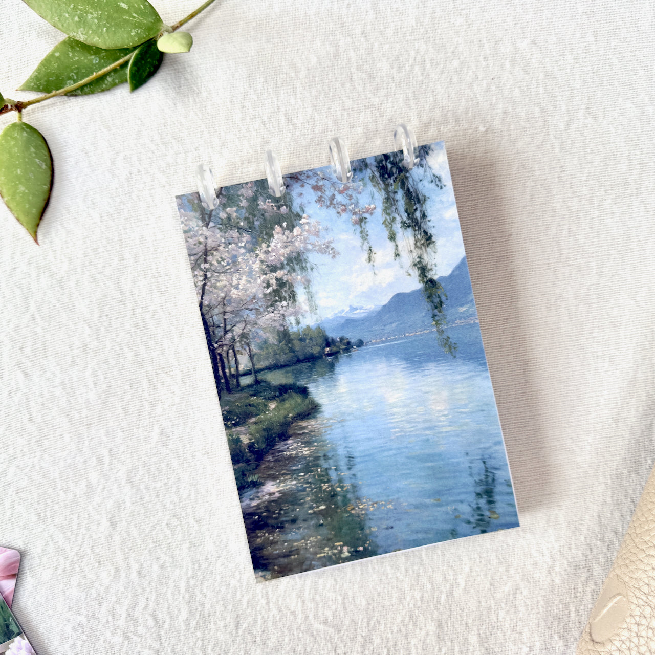 Painted Lake Sticker Book Front & Back Covers - With or Without Discs and Protective Clear Covers - Create Your Sticker System