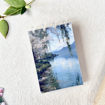 Painted Lake Sticker Book Front & Back Covers - With or Without Discs and Protective Clear Covers - Create Your Sticker System