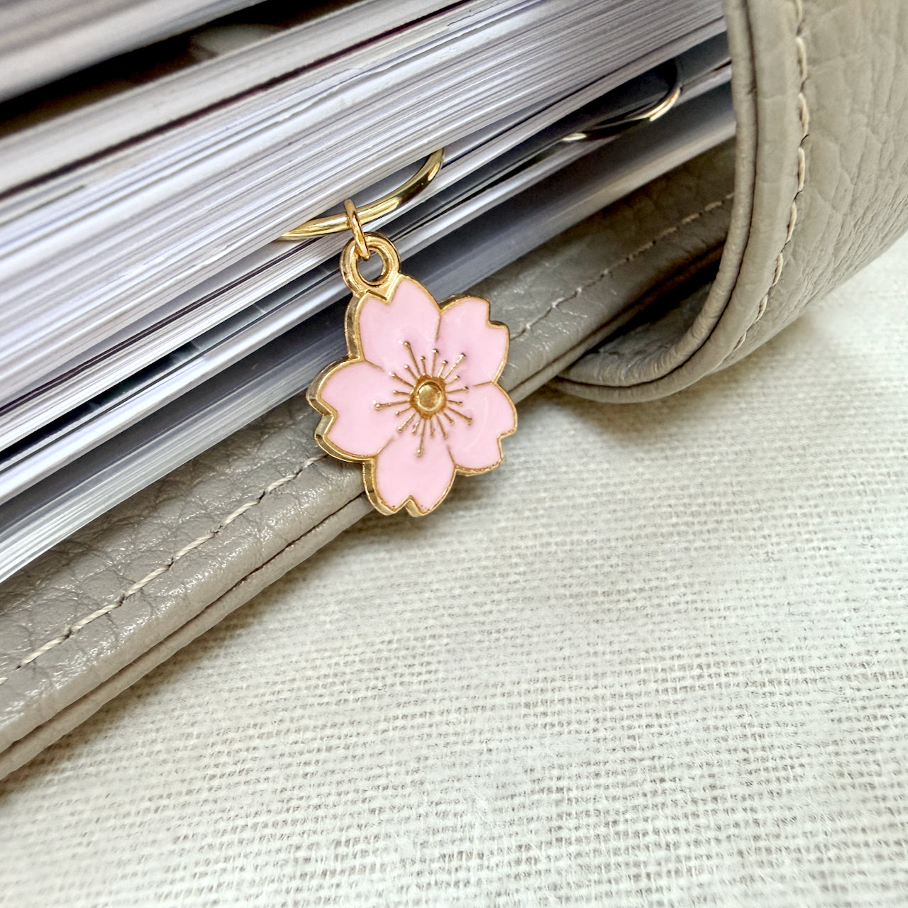 Large Blossom Page Marker Clip