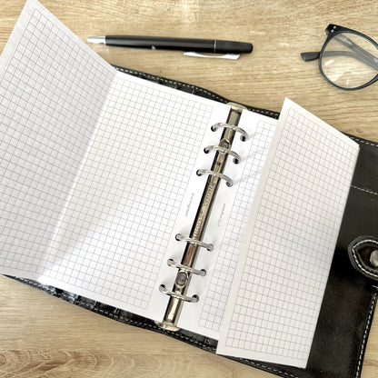 Personal Size Foldout Grid Paper
