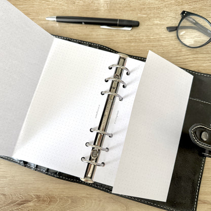 Personal Size Foldout Dot Grid Paper