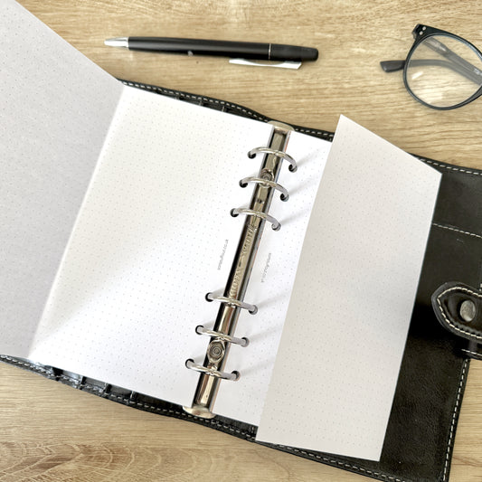 Personal Size Foldout Dot Grid Paper
