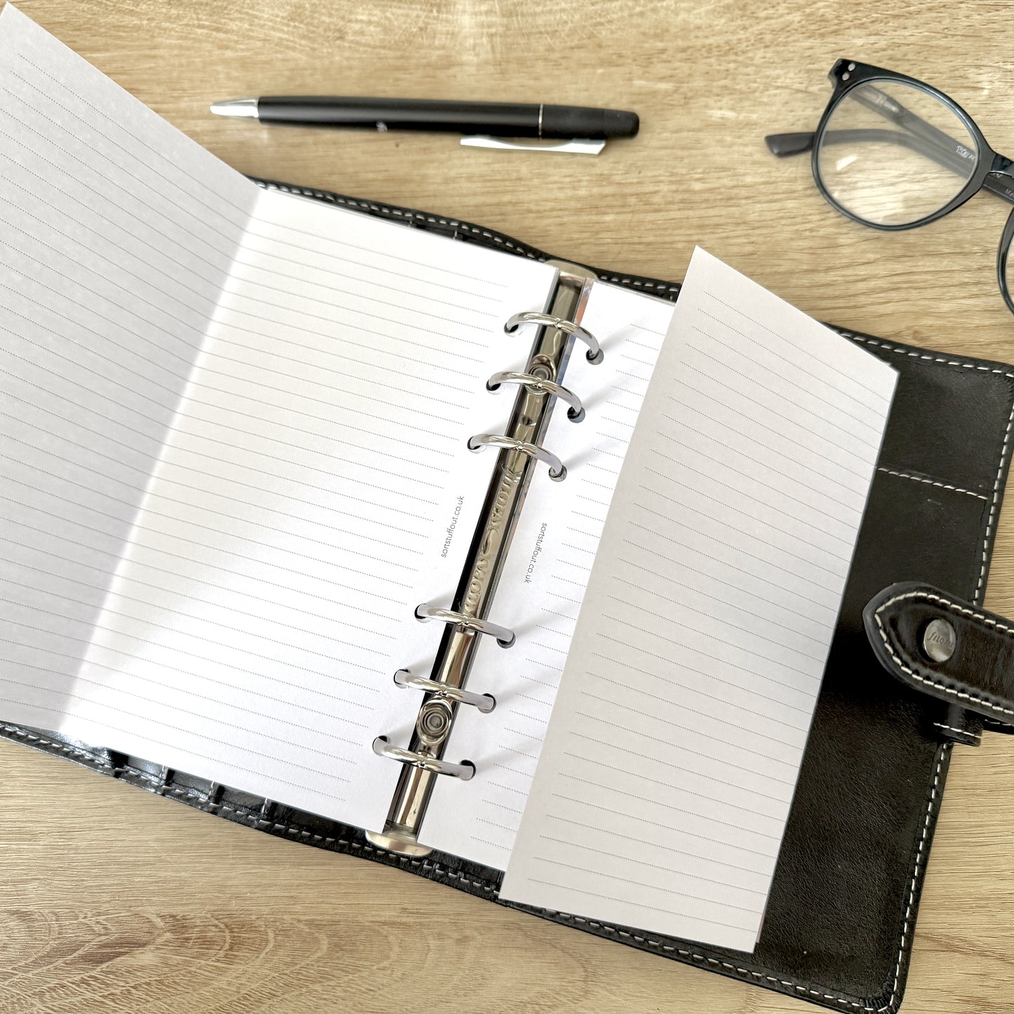 Personal Size Foldout Lined Paper