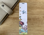 Load image into Gallery viewer, White Lotus Flower - Page Marker - Choose A5, B6, Personal Wide, Personal, A6, Pocket, Mini - Planner Bookmark
