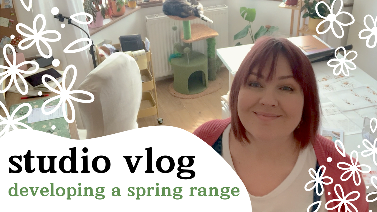 Load video: A studio vlog showing the spring range being developed