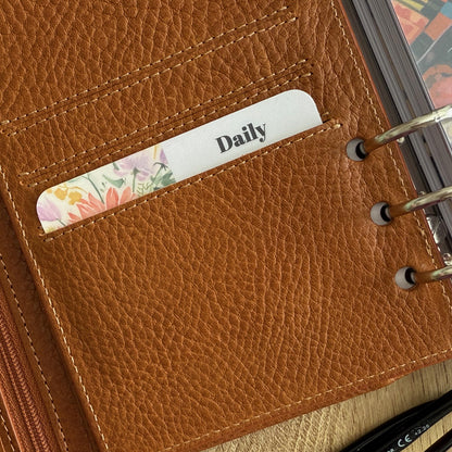 Custom Task Card - Painted Flowers - Personalised Task Card for Your Planner - Add Tasks, Routines, Reminders - Functional, Minimal Deco