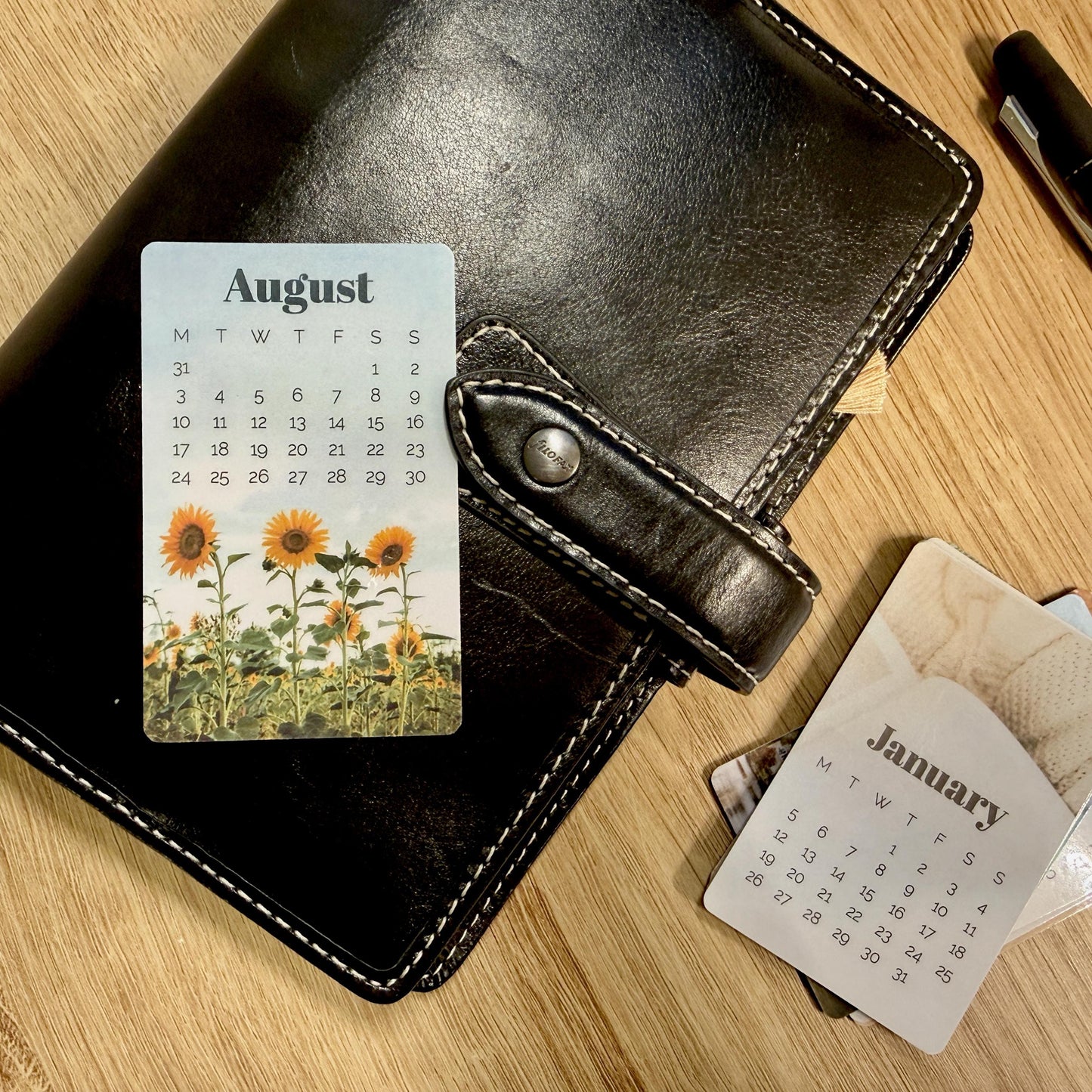 PRINTABLE 2026 Calendar Journal Cards