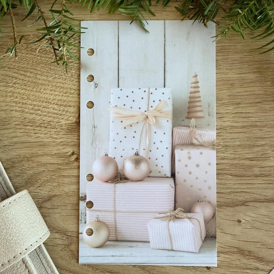 Pink Gift Stack - Christmas Dashboard - Choose Your Size