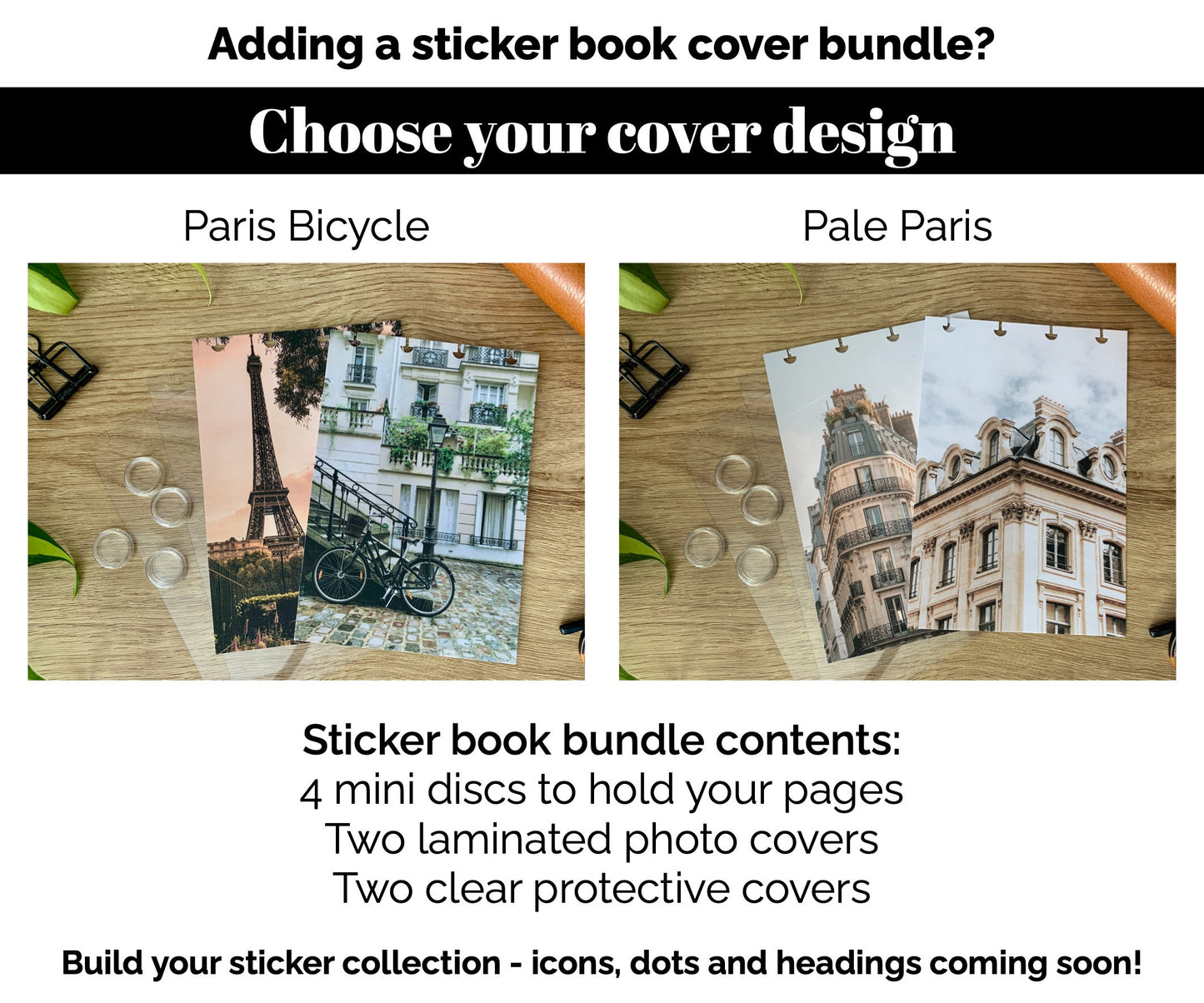 NEW Just Green Mini Flag Stickers - Option to Include Sticker Book Extras - Functional Planner Stickers