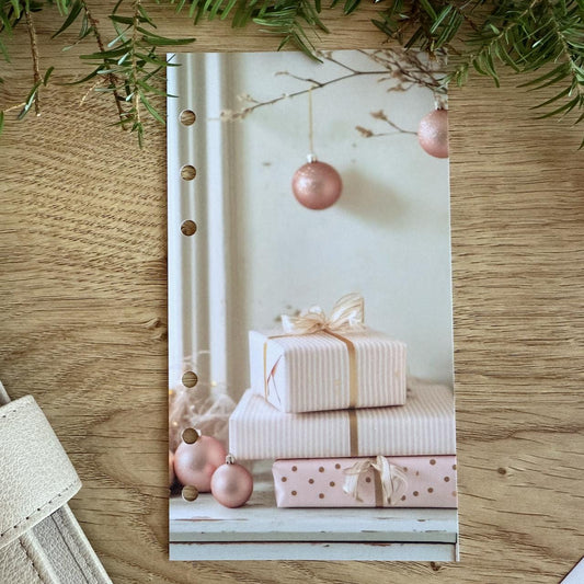 Pink Gifts and Decorations - Christmas Dashboard - Choose Your Size