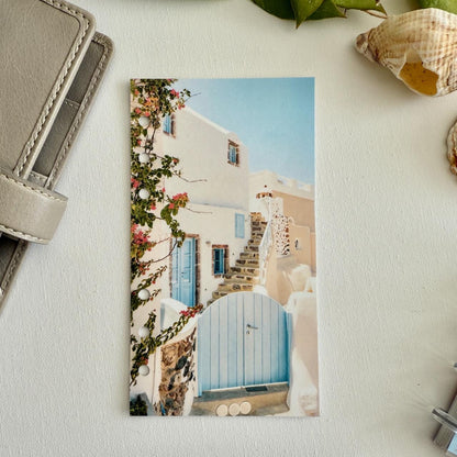 Island Apartment Summer Dashboard - Fits A5, B6, Personal Wide, Personal, A6, Pocket, Mini Ring Planners. Protective Cover.