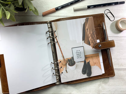 Warm Ochre Planner Dividers