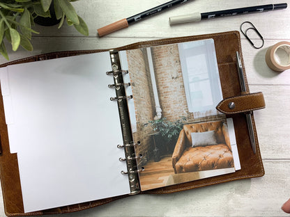 Warm Ochre Planner Dividers