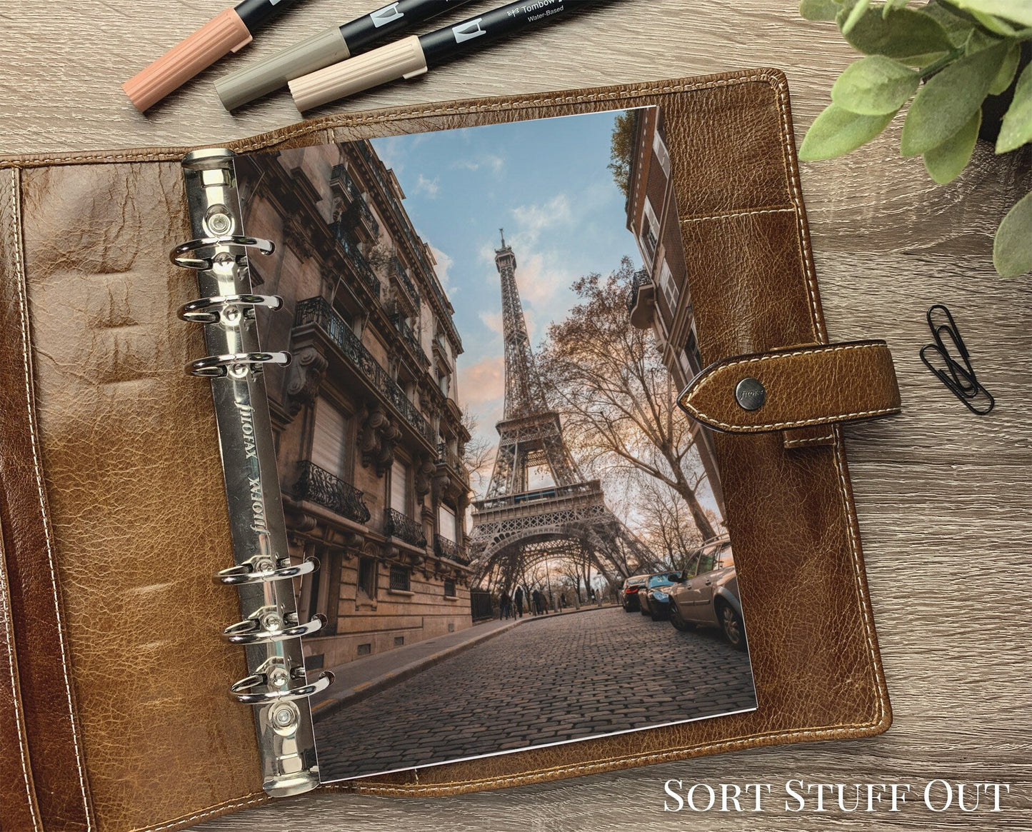 Paris Sunset - Warm Tones - Planner Dashboard