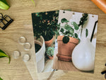Load image into Gallery viewer, Plant Parent Sticker Book Front &amp; Back Covers - With or Without Discs and Protective Clear Covers - Create Your Sticker System
