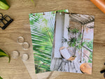 Load image into Gallery viewer, Tropical Holiday Sticker Book Front &amp; Back Covers - With or Without Discs and Protective Clear Covers - Create Your Sticker System

