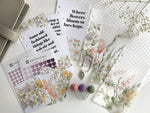 Load image into Gallery viewer, Watercolour Flowers - Spring Bundle 1 saving 25% - Fits A5, B6, Personal Wide, FCC, Personal, A6, Pocket +, Pocket, Mini Ring Planners
