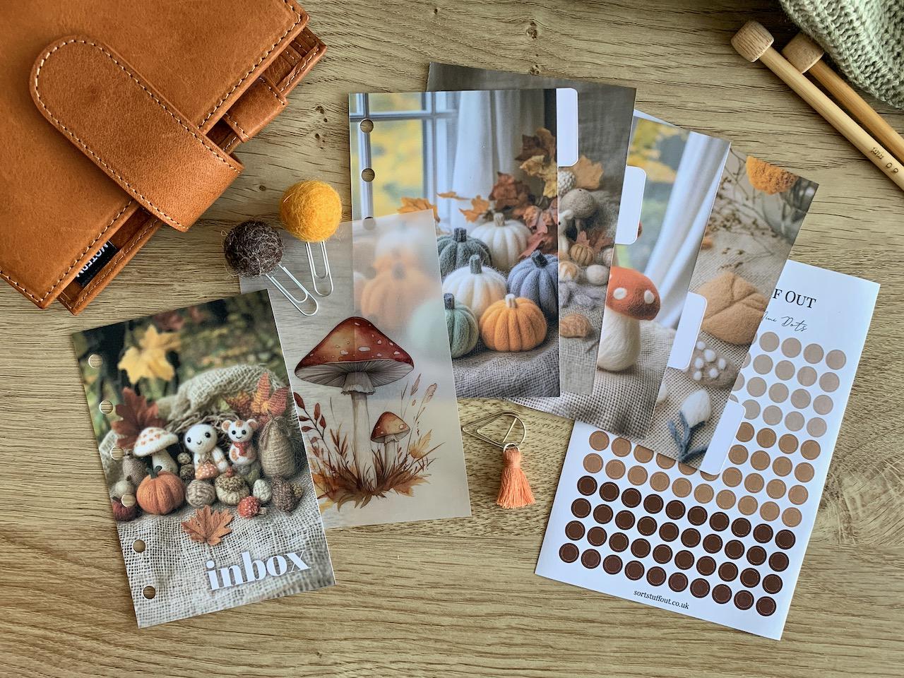 Autumn Crafting Bundle saving 25% - Fits A5, B6, Personal Wide, FCC, Personal, A6, Pocket +, Pocket, Mini Ring Planners