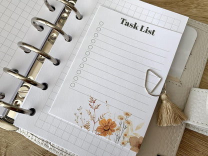 Autumn Pocket Sheets - To Do, Today, Reminders, Important - Ring Planner Accessories & Deco - Filofax, Kikki K