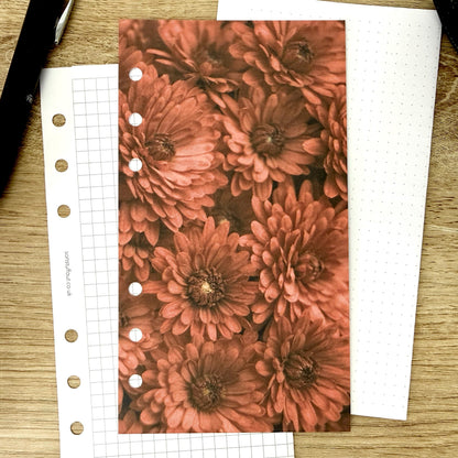 Red Zinnia Dashboard - Choose Your Ring or Disc Planner Size