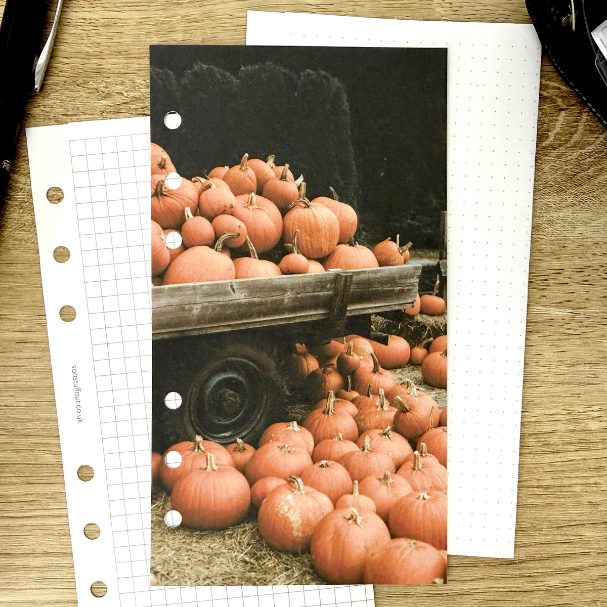 Pumpkin Load Dashboard - Choose Your Ring or Disc Planner Size