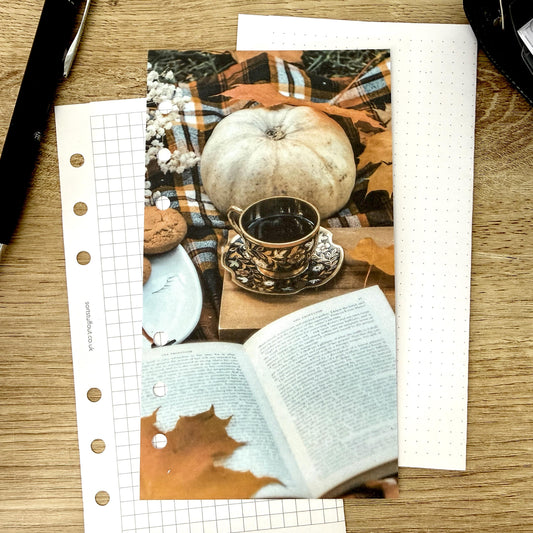 A Book and a Picnic Dashboard - Choose Your Ring or Disc Planner Size