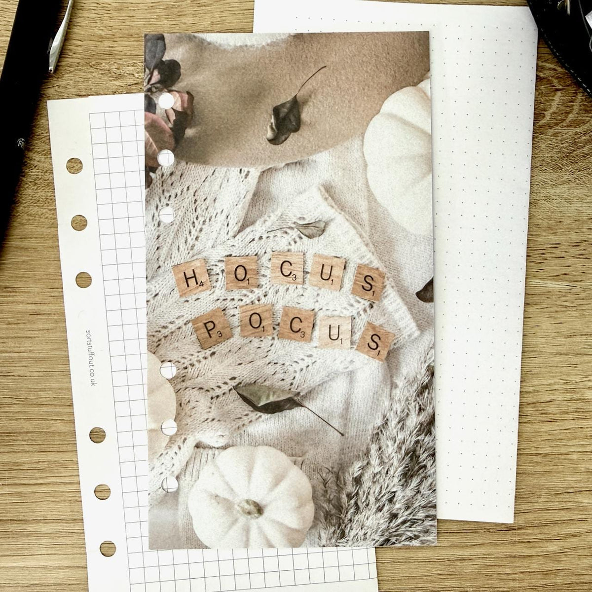 Hocus Pocus Dashboard - Choose Your Ring or Disc Planner Size