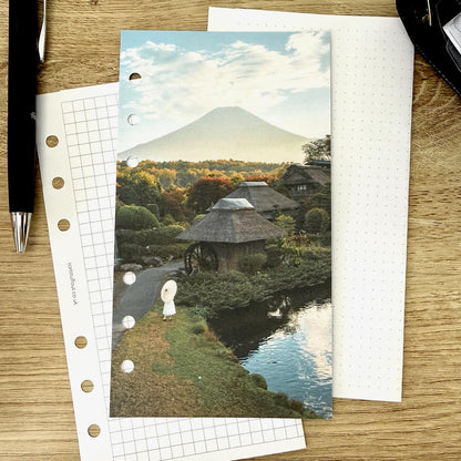 Autumn in Japan Dashboard - Choose Your Ring or Disc Planner Size