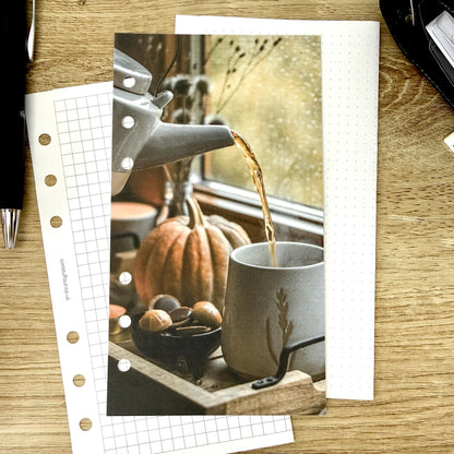 Pour Some Tea Dashboard - Choose Your Ring or Disc Planner Size