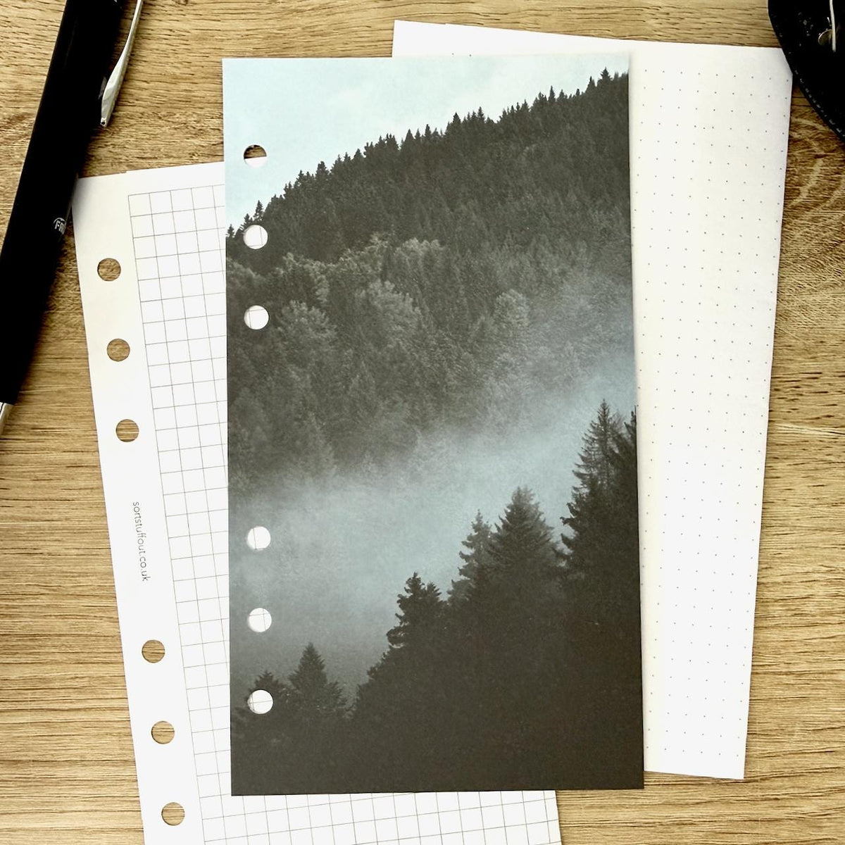 Dark Mountains Dashboard - Choose Your Ring or Disc Planner Size