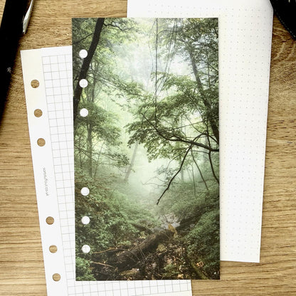 Misty Woodland Hideaway Dashboard - Choose Your Ring or Disc Planner Size