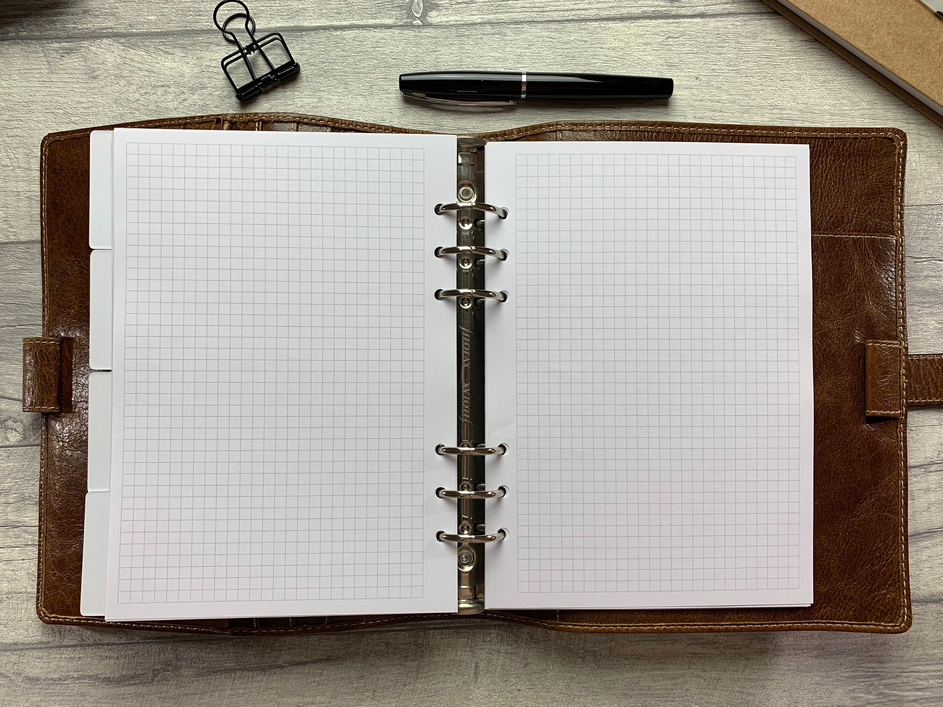 Grid Paper - Printed Planner Inserts