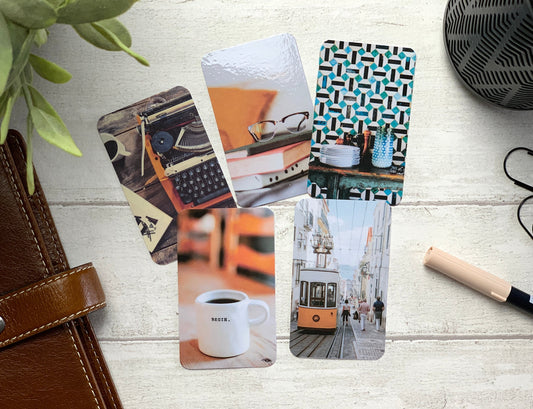 Journal Cards - Orange Tone Set